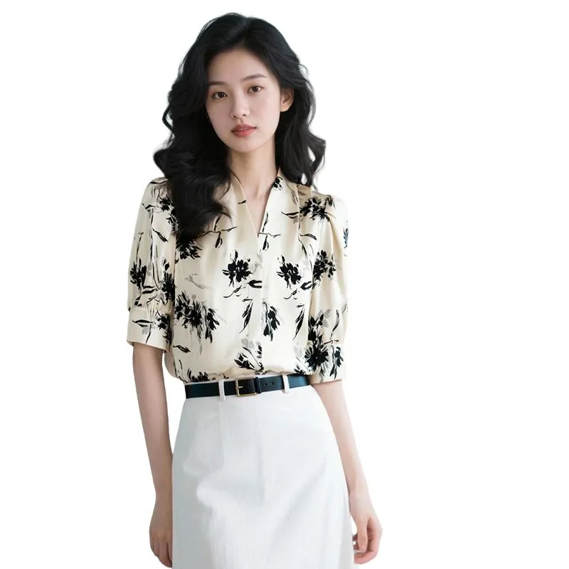 Late White Shirts Women's Multicolor-2