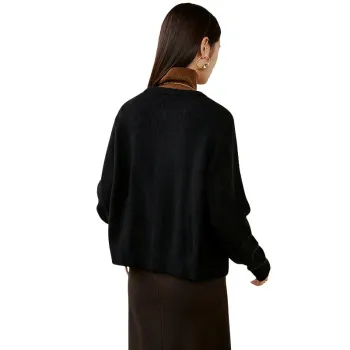 Late White Knitwear Women's Black