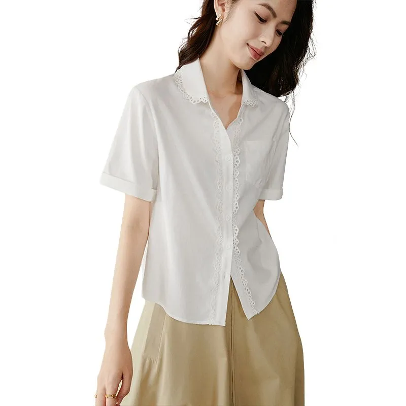 Late White Shirts Women's White-2