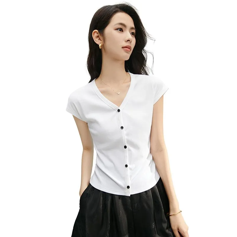 Late White Regular T Shirt Women's Dark Gray-6