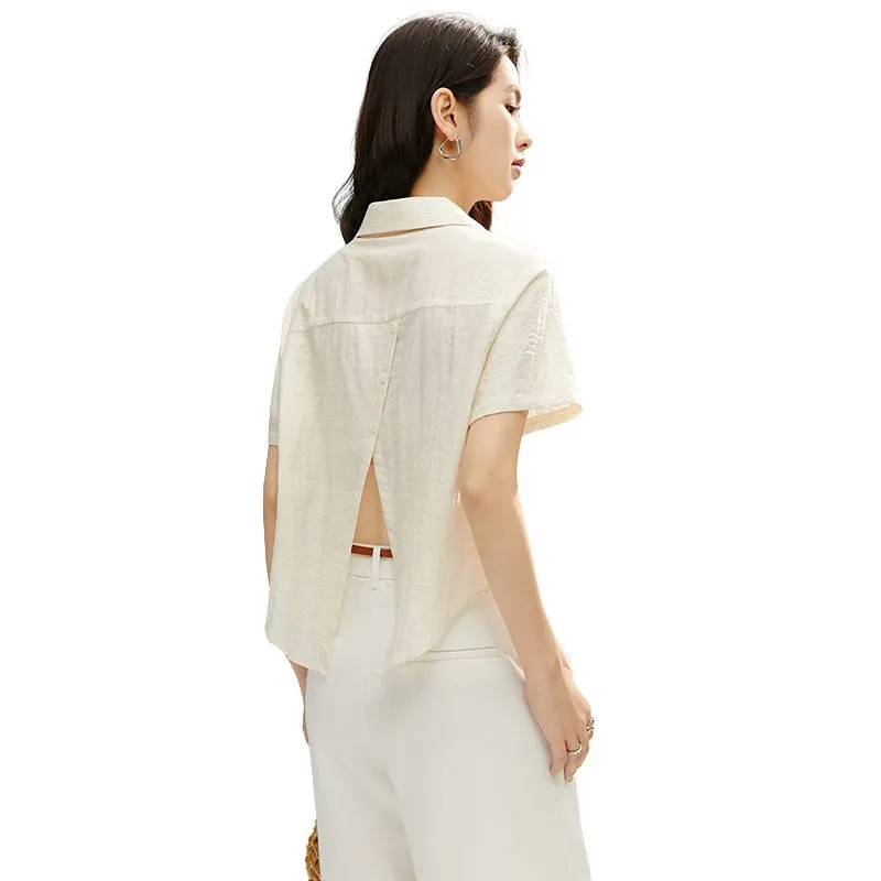 Late White Shirts Women's-7