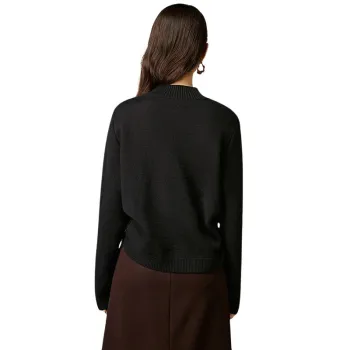 Late White Knitwear Women's Black