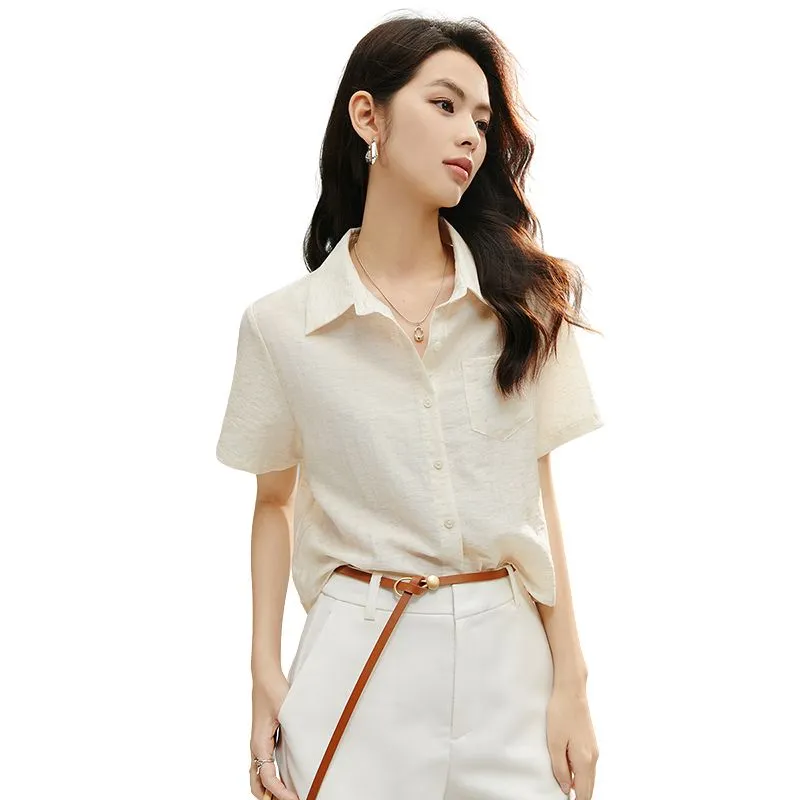 Late White Shirts Women's-6