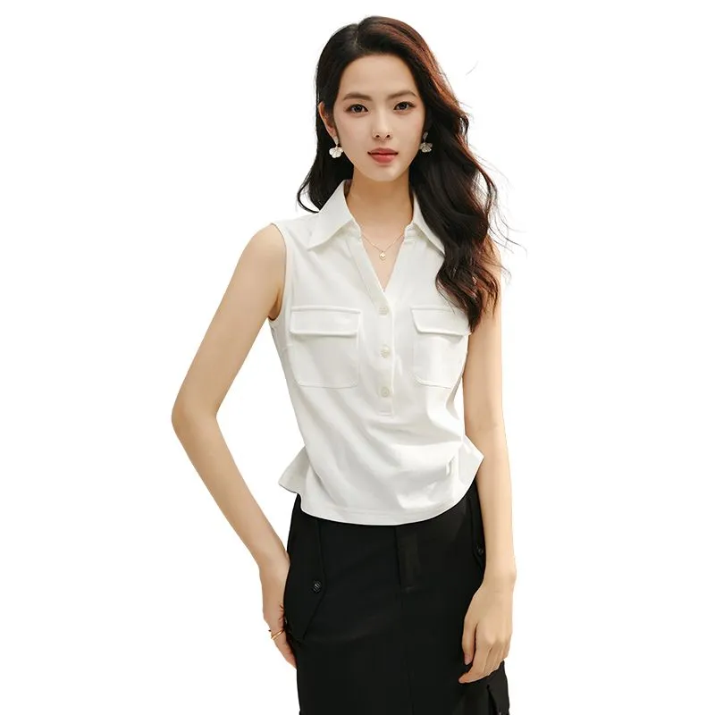 Late White Shirts Women's-2