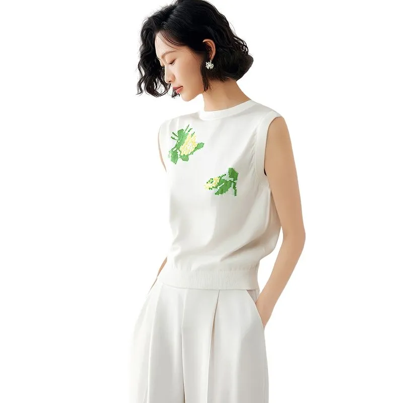 Late White Knitwear Women's Ecru-2
