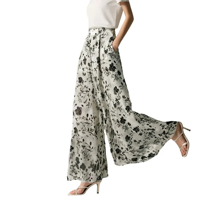 Late White Casual Pants Women's-3