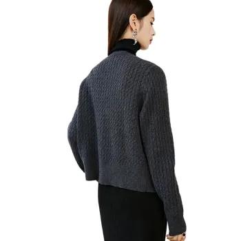 Late White Knitwear Women's Dark Gray