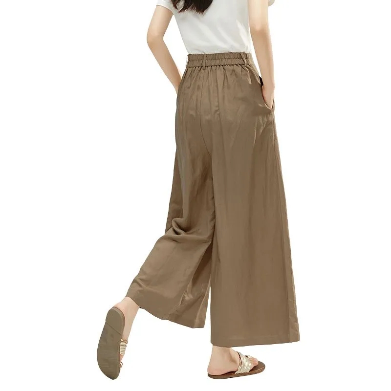 Late White Casual Pants Women's-3