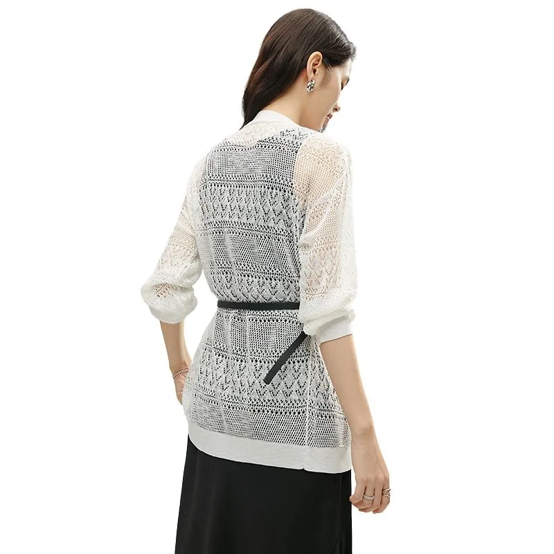 Late White Knitwear Women's Ecru-1