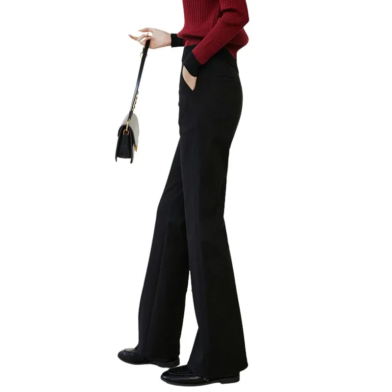 Late White Casual Pants Women's-9