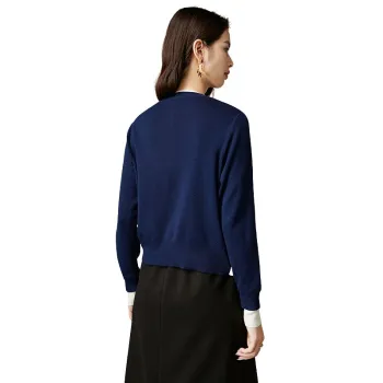 Late White Knitwear Women's Blue