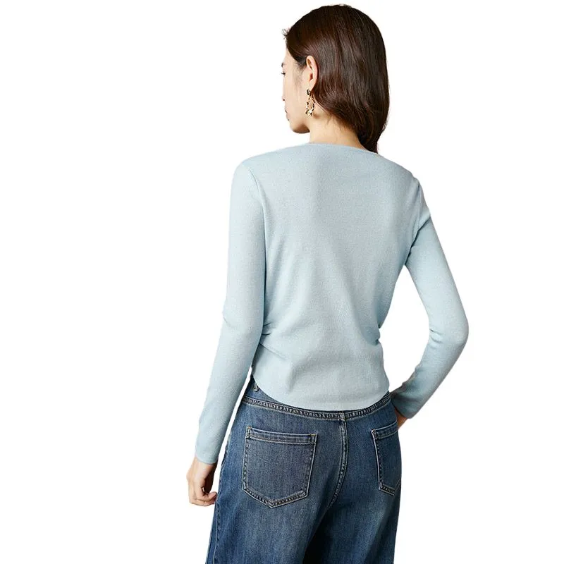 Late White Knitwear Women's Blue-3