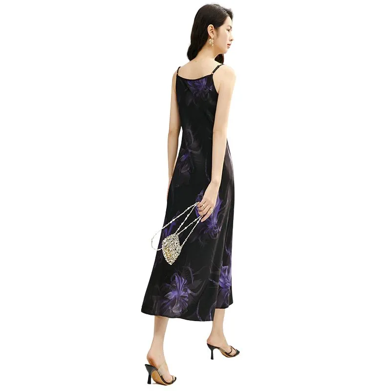 Late White Slip Dresses Women's Multicolor-3