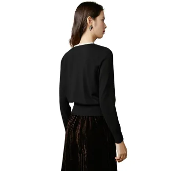Late White Knitwear Women's Black
