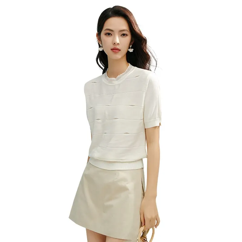 Late White Knitwear Women's Ecru-2
