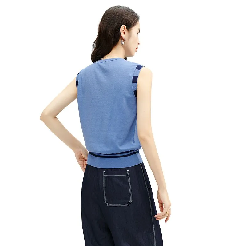 Late White Knitwear Women's Blue-3