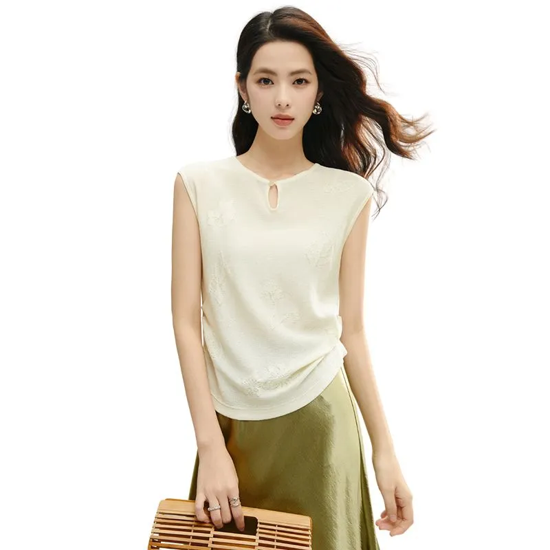 Late White Knitwear Women's Beige Apricot-2