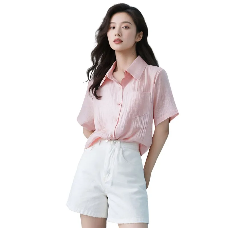 Late White Shirts Women's-2