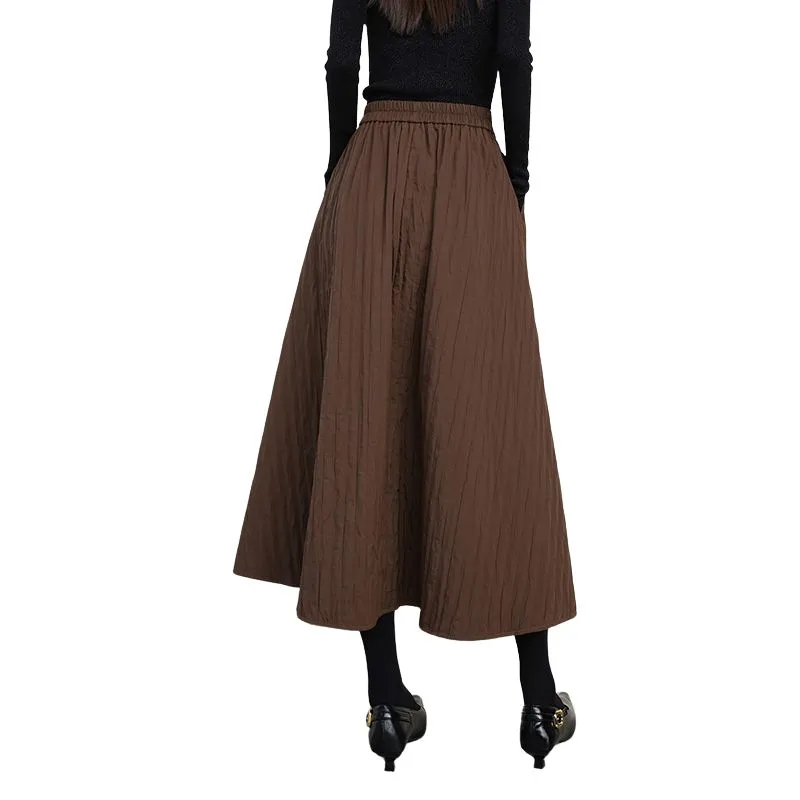 Late White Skirt Women's Coffee-1