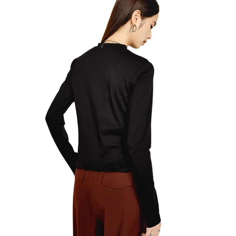 Late White Regular Base Layer Women's Dark Gray-3