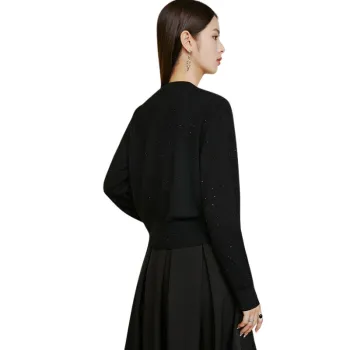 Late White Knitwear Women's Black