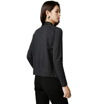 Late White Knitwear Women's Dark Gray
