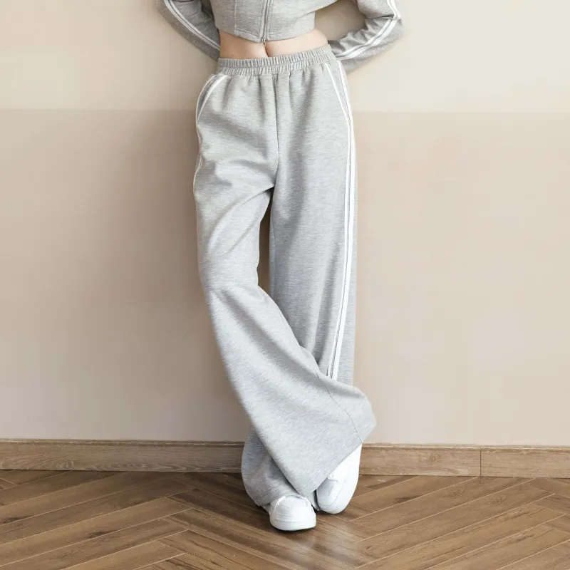 PUKI Casual Pants Women's Gray-2