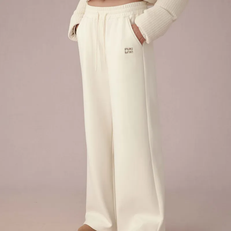 PUKI Casual Pants Women's Ecru-4