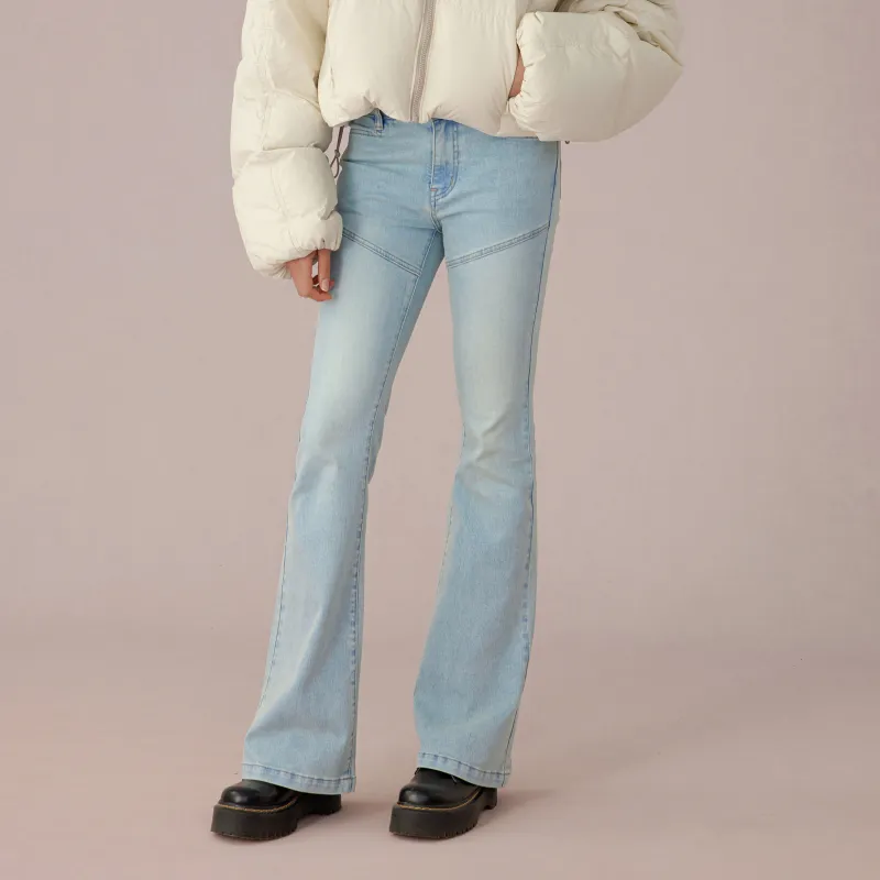 PUKI Jeans Women's Light Blue-3