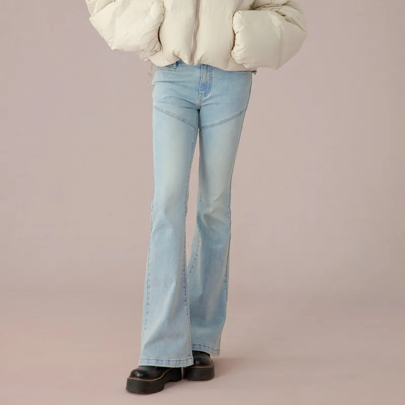 PUKI Jeans Women's Light Blue-2