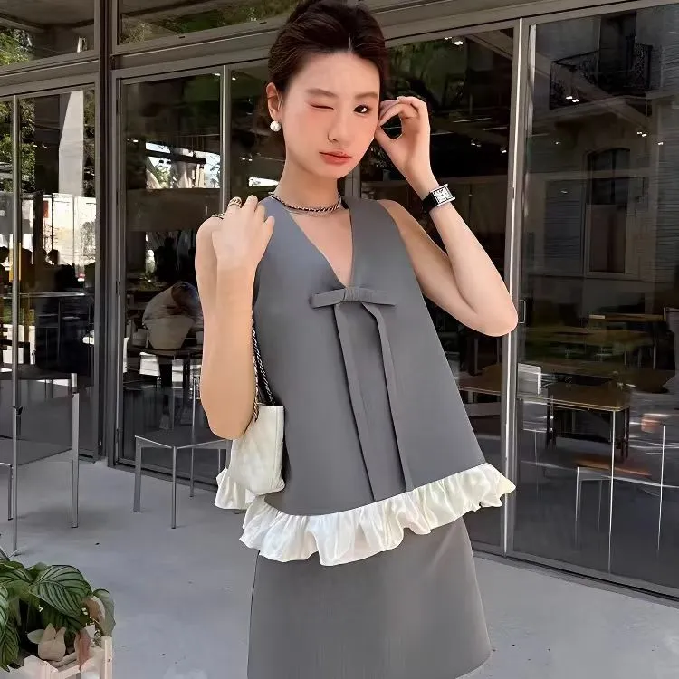 CZMO Two Piece Skirt Sets Women's-2