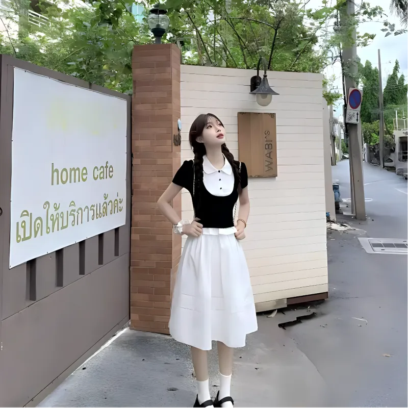 CZMO Two Piece Skirt Sets Women's-2