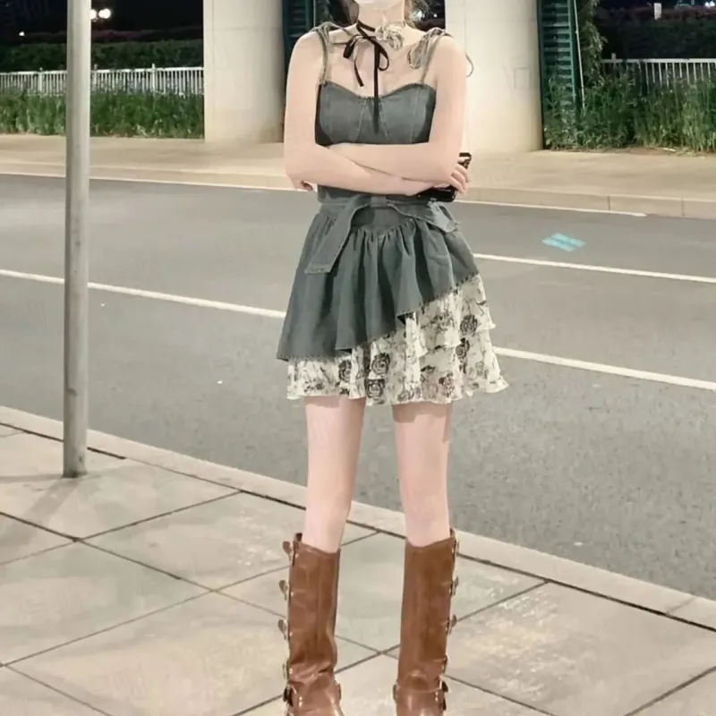 CZMO Slip Dress Women's Vintage-2