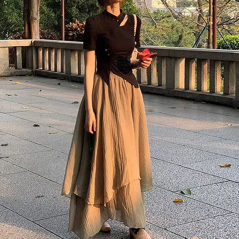 CZMO Skirt Set Women's Image Color-2