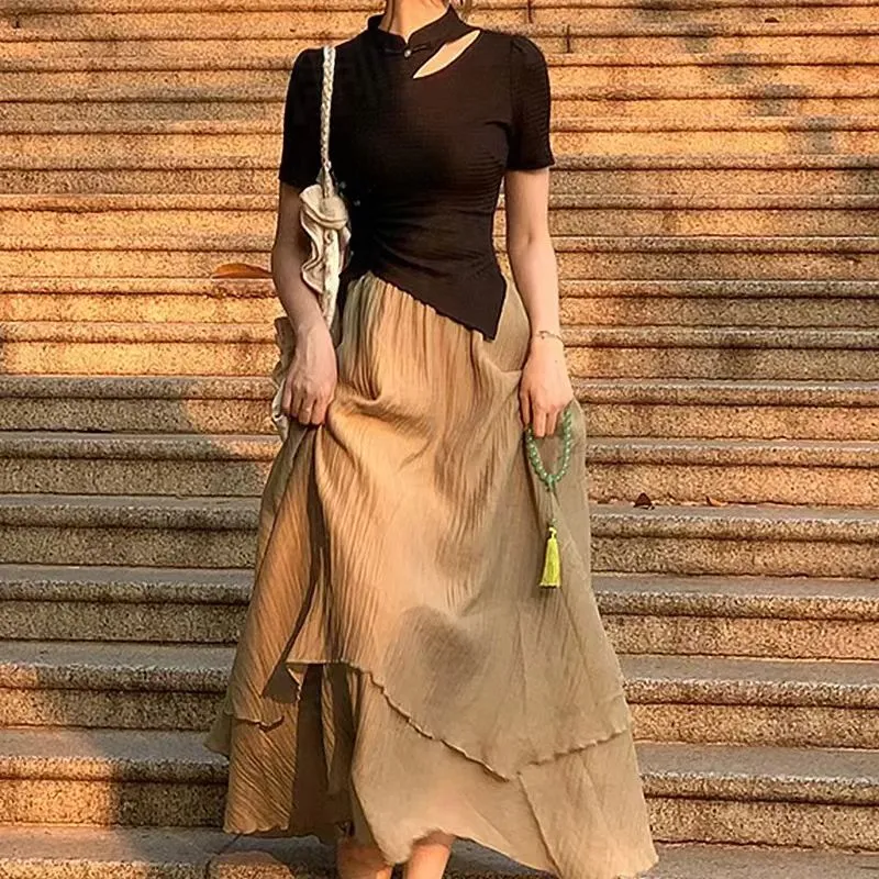 CZMO Skirt Set Women's Image Color-3