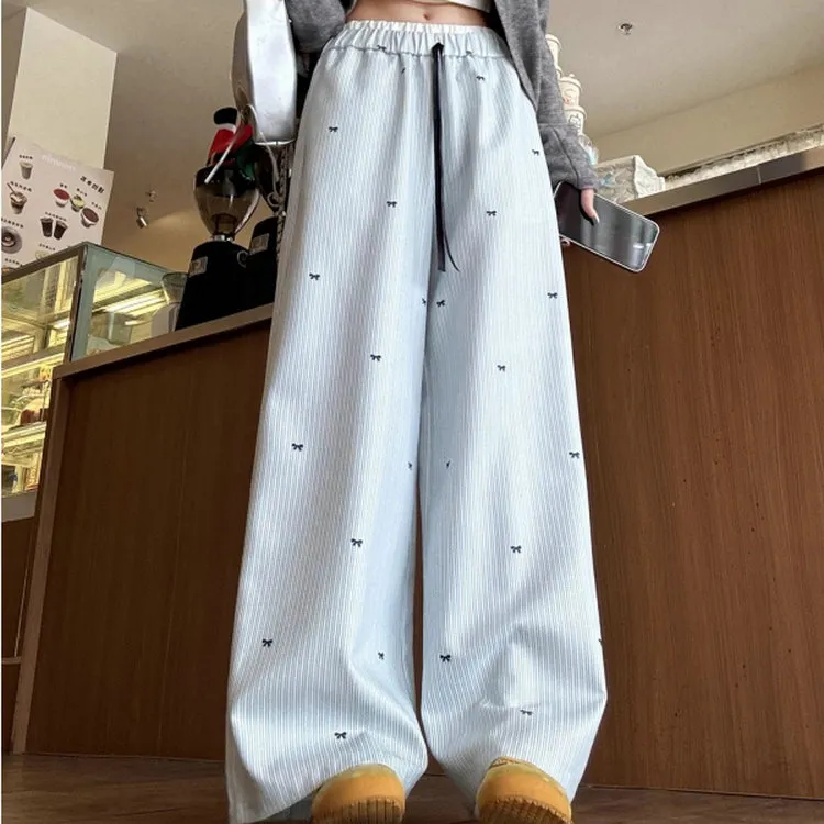 CZMO Casual Pants Women's Light Blue-3