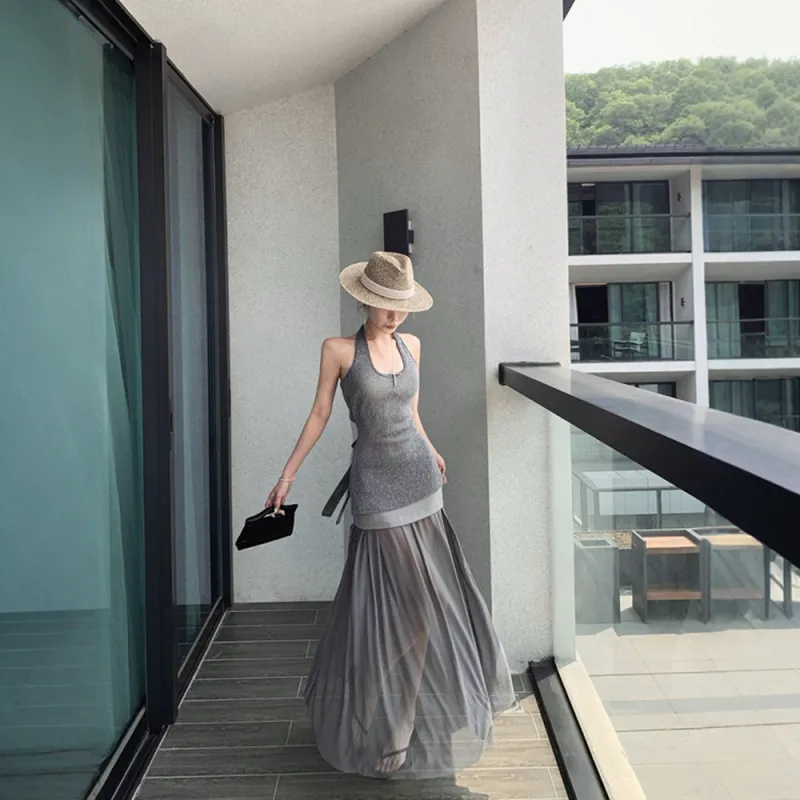 OZVO Two Piece Skirt Sets Women's-6