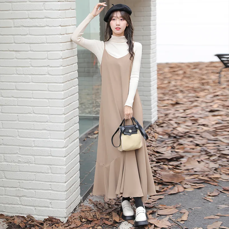 OZVO Slip Dresses Women's-2
