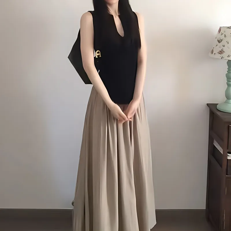 OZVO Two Piece Skirt Sets Women's-5