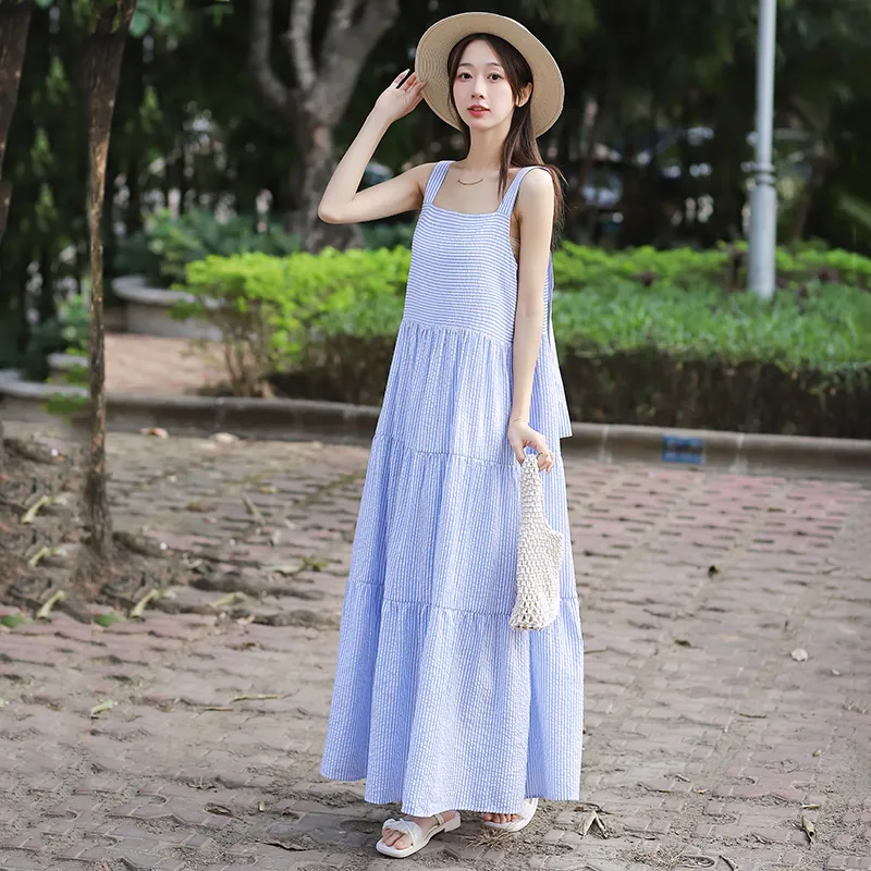 OZVO Sleeveless Dresses Women's-1