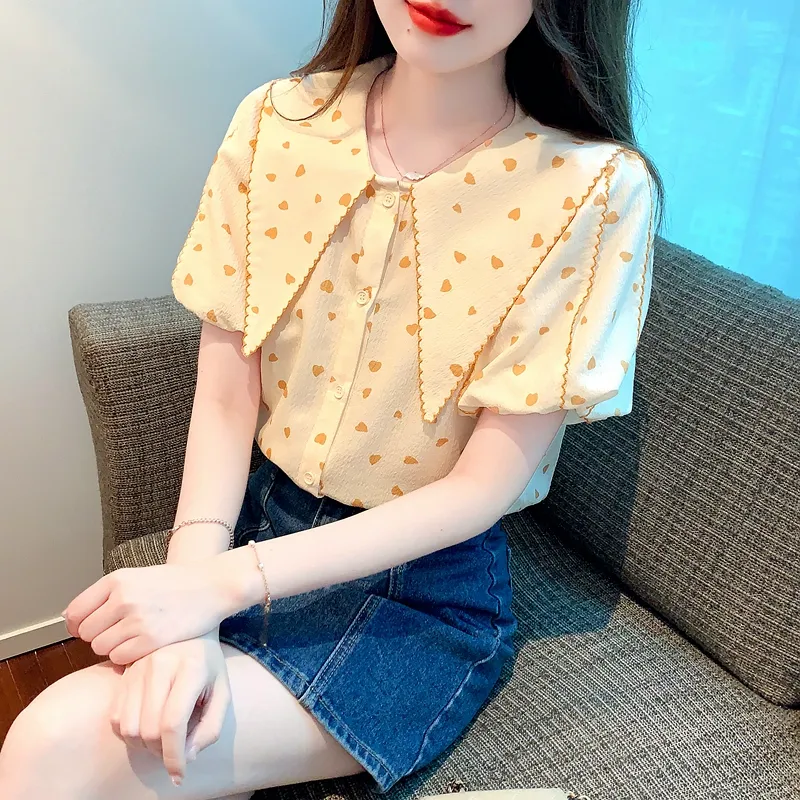 OZVO Shirts Women's Yellow-2