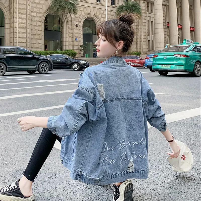 OZVO Denim Jackets Women's-5