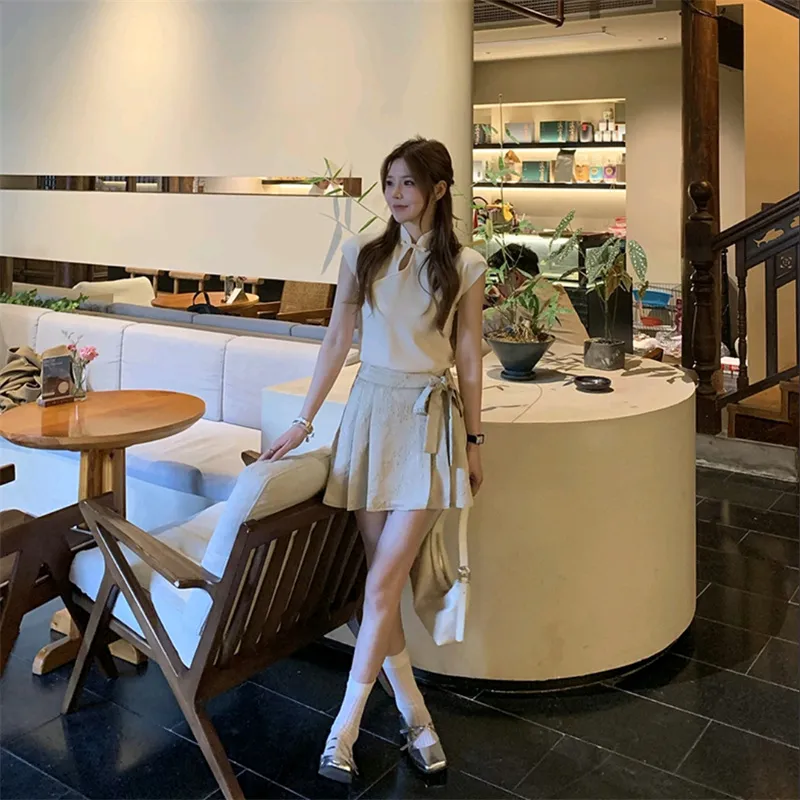 OZVO Two Piece Skirt Sets Women's-2