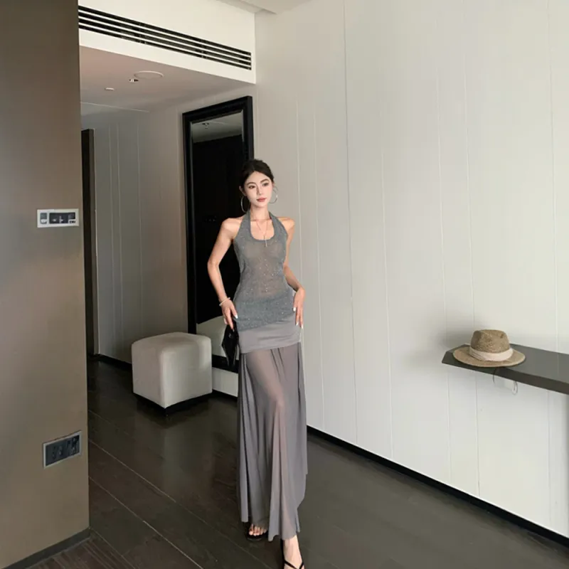 OZVO Two Piece Skirt Sets Women's-2