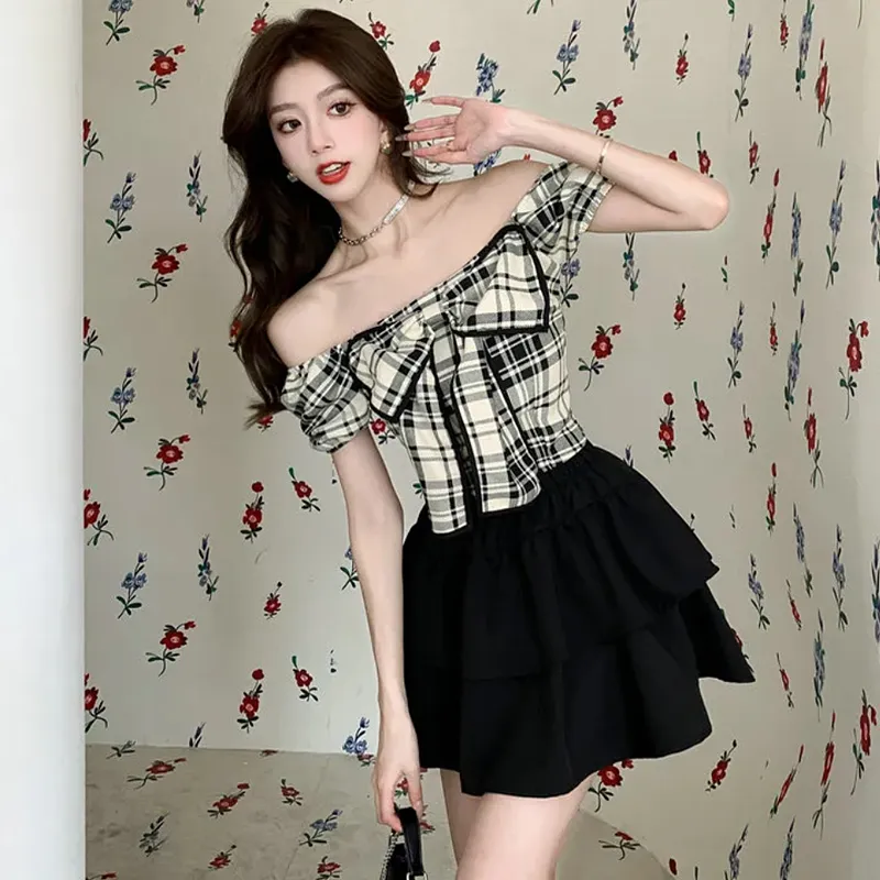 OZVO Two Piece Skirt Sets Women's-3