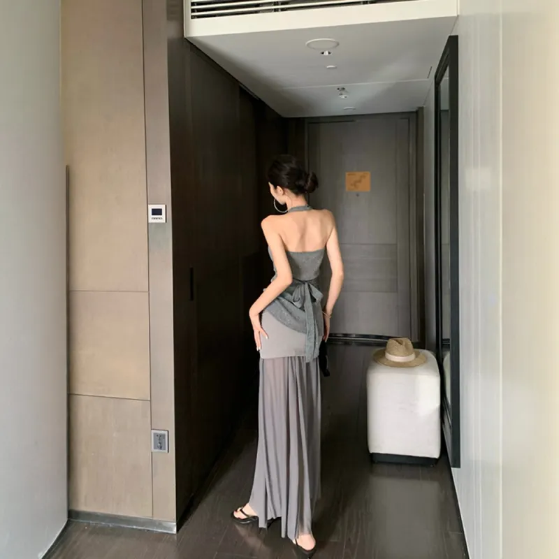 OZVO Two Piece Skirt Sets Women's-5