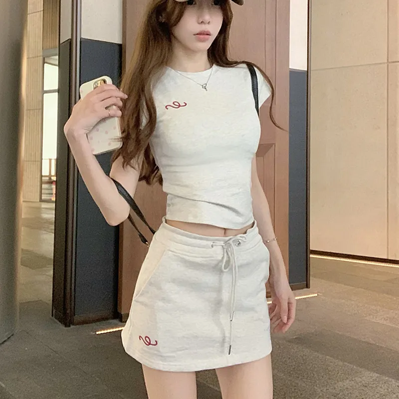 OZVO Two Piece Skirt Sets Women's-2