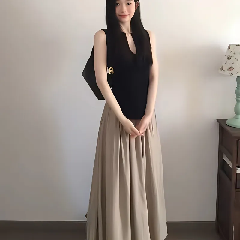 OZVO Two Piece Skirt Sets Women's-3