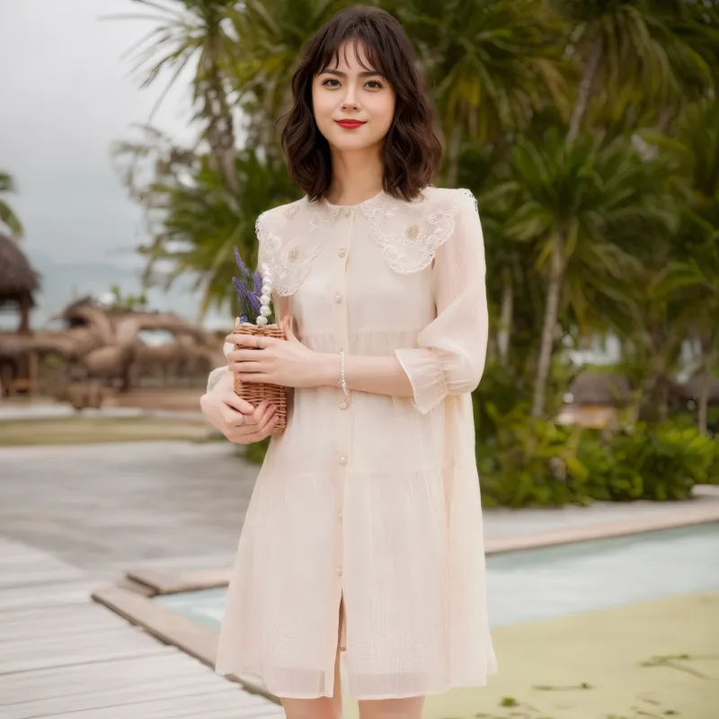 OZVO Long Sleeved Dresses Women's-2