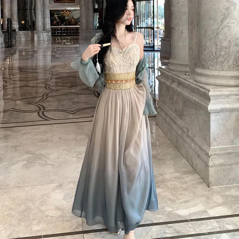 OZVO Two Piece Skirt Sets Women's-2